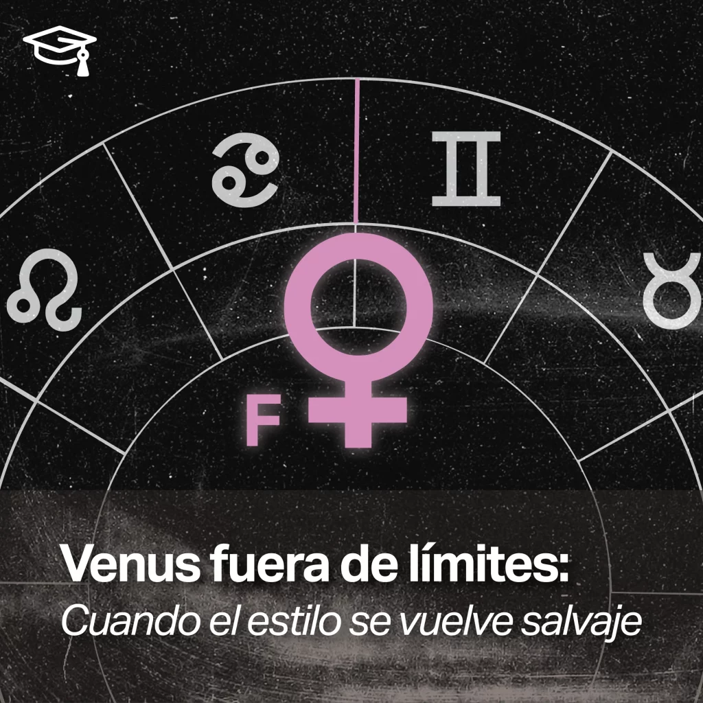 Interpretar Venus fuera de límites en la Carta Natal (Venus Out of Bounds)
