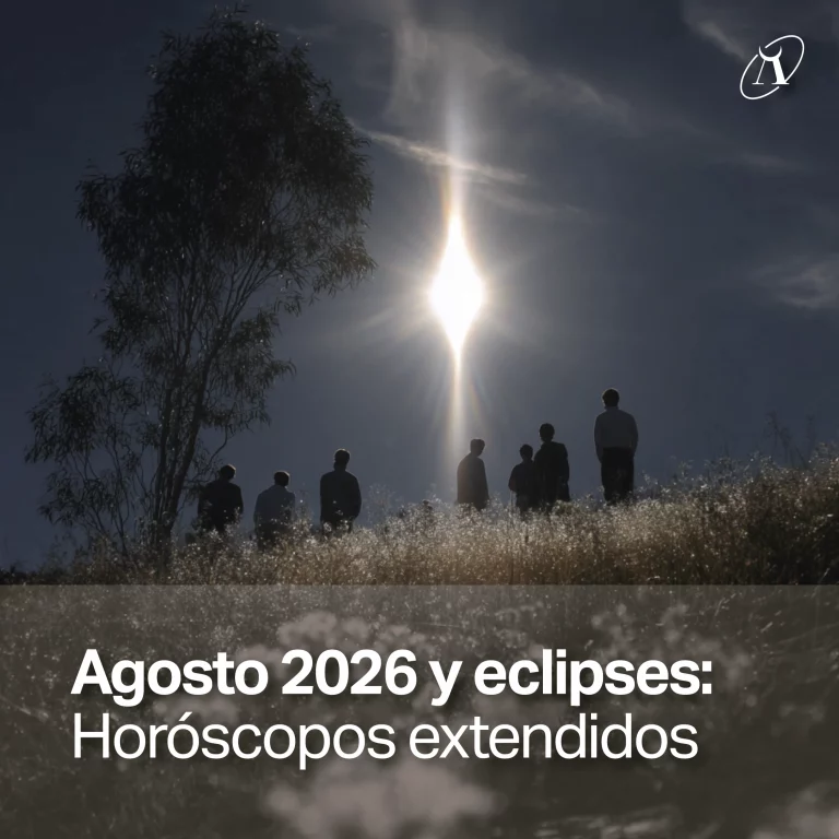 Los dos eclipses de agosto en podcast, un audio por signo