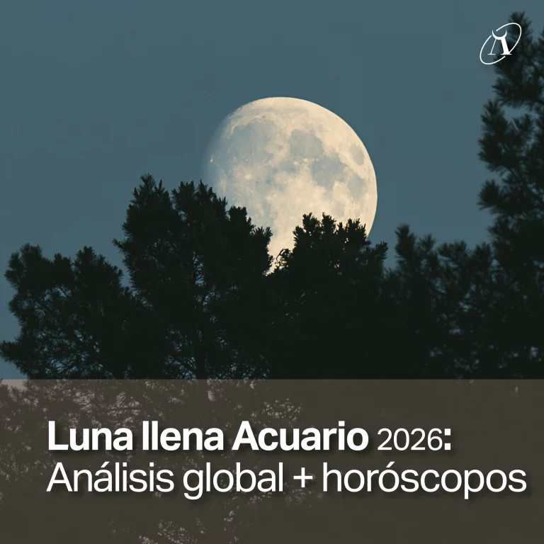 Luna Llena en Acuario 2026: el cazimi de J&uacute;piter que abri&oacute; esta temporada de eclipses