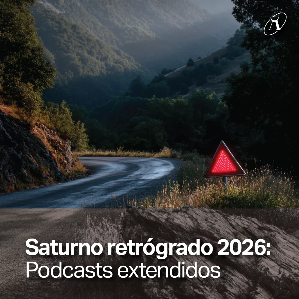 Saturno retrógrado 2026: horóscopos extendidos en podcast (un audio por signo)